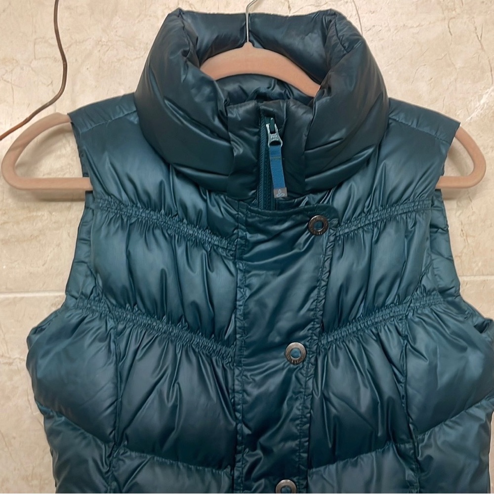 Prana Down Vest - Emerald Green - XS - Picture 3 of 11